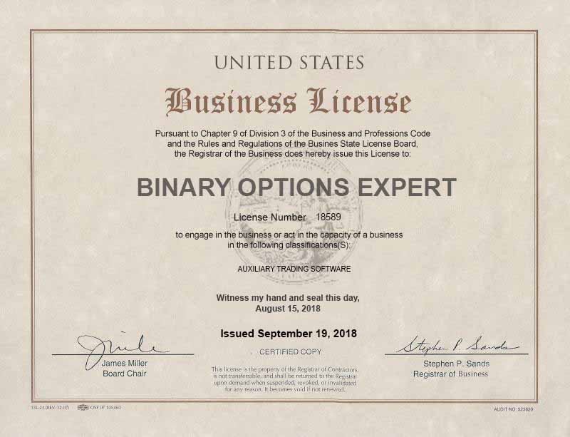 about Binary Options Expert 